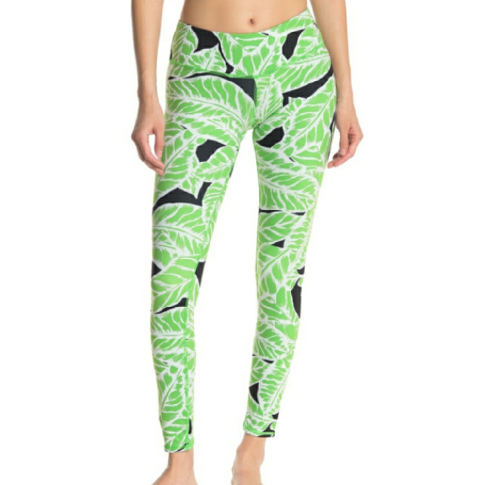 EUC Neon Palm Springs ALO YOGA Airbrush Leggings S - Picture 1 of 7